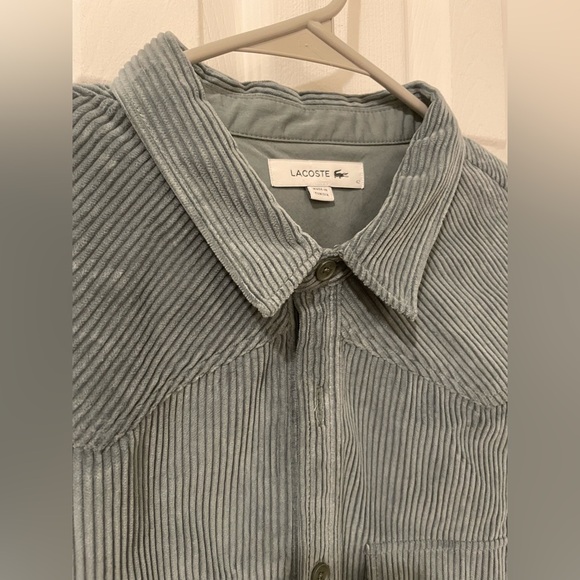 Lacoste Men's Sage Corduroy Shirt Jacket - Picture 4 of 9